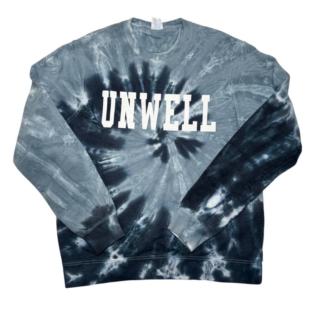 Call Her Daddy Unwell Womens Tie Dye Crew Neck Sweatshirt Sz Med Barstool Sports